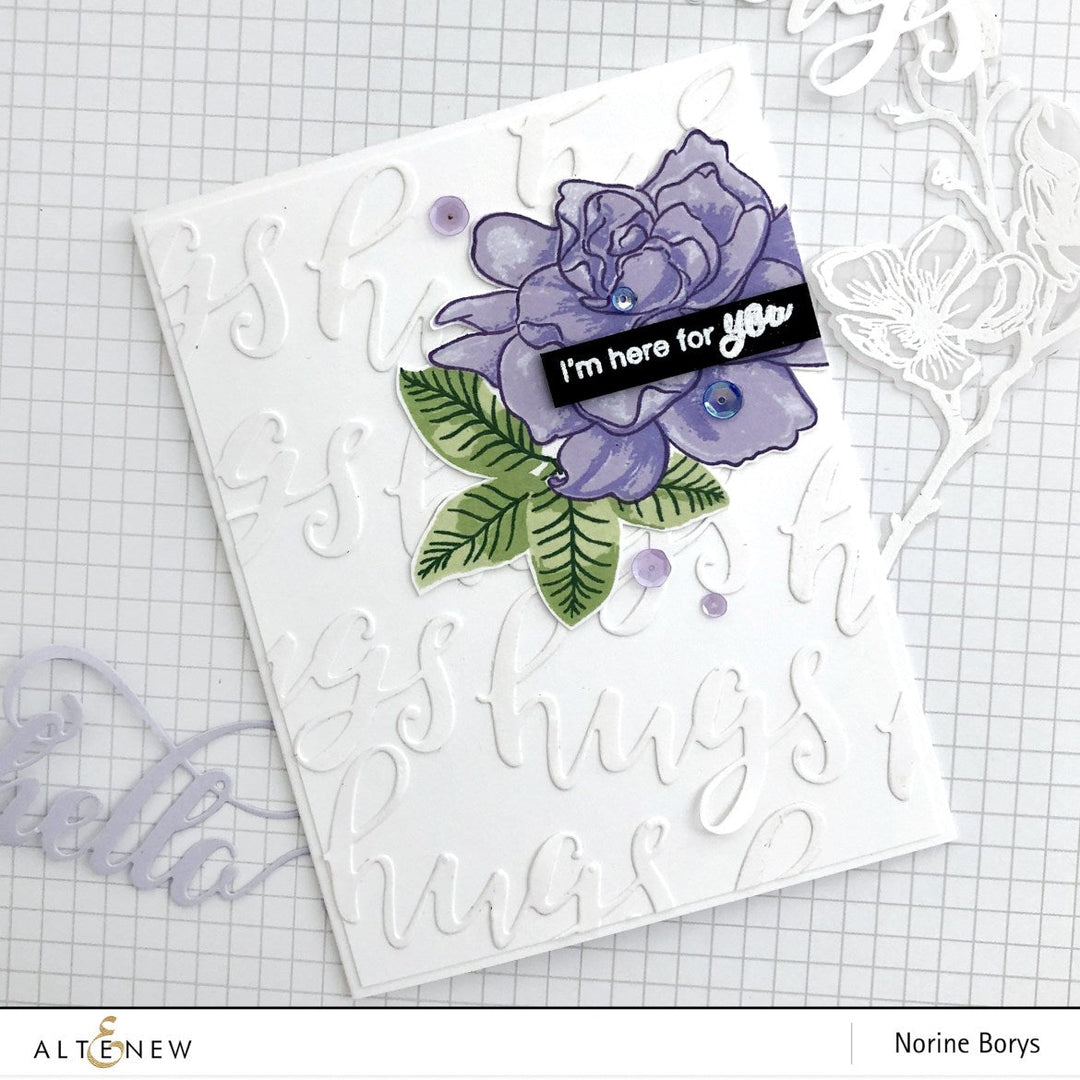 Build-A-Flower Set Build-A-Flower: Gardenia Layering Stamp & Die Set