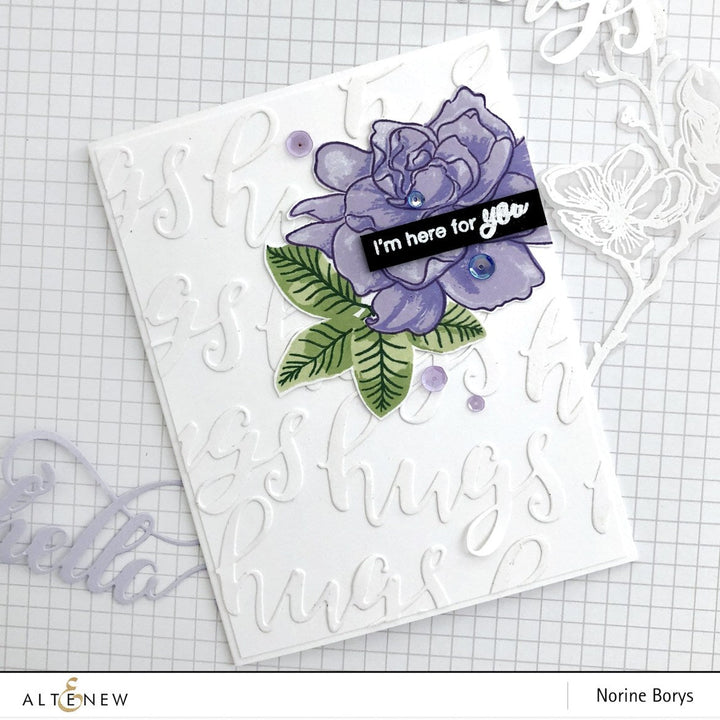 Build-A-Flower Set Build-A-Flower: Gardenia Layering Stamp & Die Set