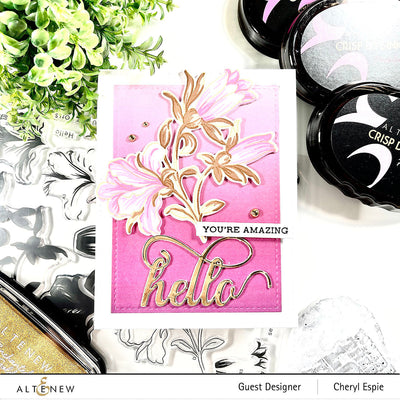 Build-A-Flower Set Build-A-Flower: Giant Bellflower Layering Stamp & Die Set