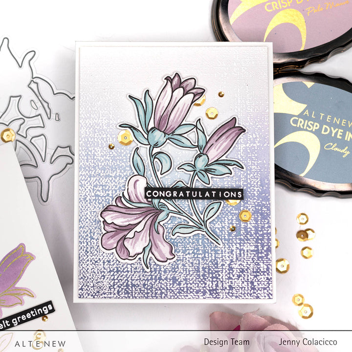 Build-A-Flower Set Build-A-Flower: Giant Bellflower Layering Stamp & Die Set