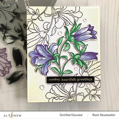 Build-A-Flower Set Build-A-Flower: Giant Bellflower Layering Stamp & Die Set