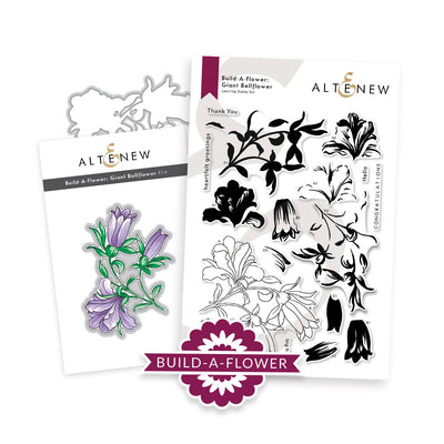 Build-A-Flower Set Build-A-Flower: Giant Bellflower Layering Stamp & Die Set