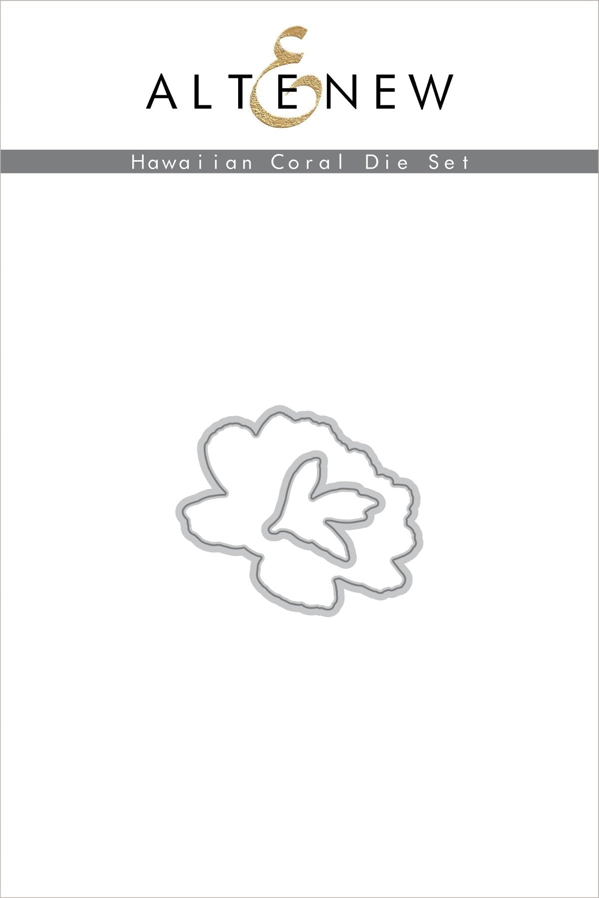 Build-A-Flower Set Build-A-Flower: Hawaiian Coral Layering Stamp & Die Set