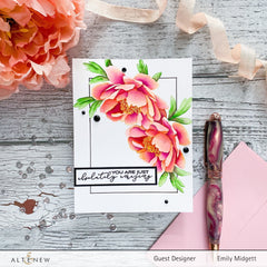 Build-A-Flower Set Build-A-Flower: Hawaiian Coral Layering Stamp & Die Set