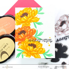 Build-A-Flower Set Build-A-Flower: Hawaiian Coral Layering Stamp & Die Set