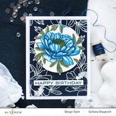Build-A-Flower Set Build-A-Flower: Hawaiian Coral Layering Stamp & Die Set