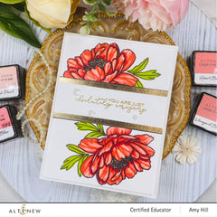 Build-A-Flower Set Build-A-Flower: Hawaiian Coral Layering Stamp & Die Set