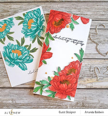 Build-A-Flower Set Build-A-Flower: Hawaiian Coral Layering Stamp & Die Set