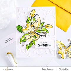 Build-A-Flower Set Build-A-Flower: Honeysuckle Layering Stamp & Die Set