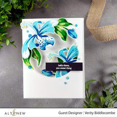 Build-A-Flower Set Build-A-Flower: Honeysuckle Layering Stamp & Die Set