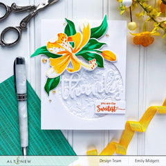 Build-A-Flower Set Build-A-Flower: Honeysuckle Layering Stamp & Die Set
