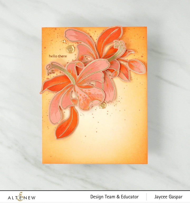 Build-A-Flower Set Build-A-Flower: Honeysuckle Layering Stamp & Die Set