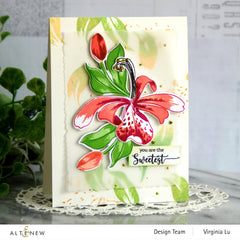 Build-A-Flower Set Build-A-Flower: Honeysuckle Layering Stamp & Die Set