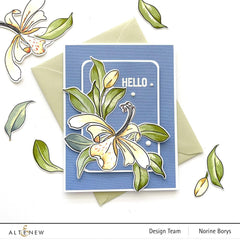 Build-A-Flower Set Build-A-Flower: Honeysuckle Layering Stamp & Die Set
