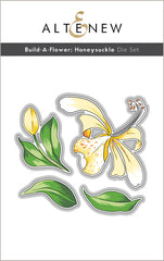Build-A-Flower Set Build-A-Flower: Honeysuckle Layering Stamp & Die Set