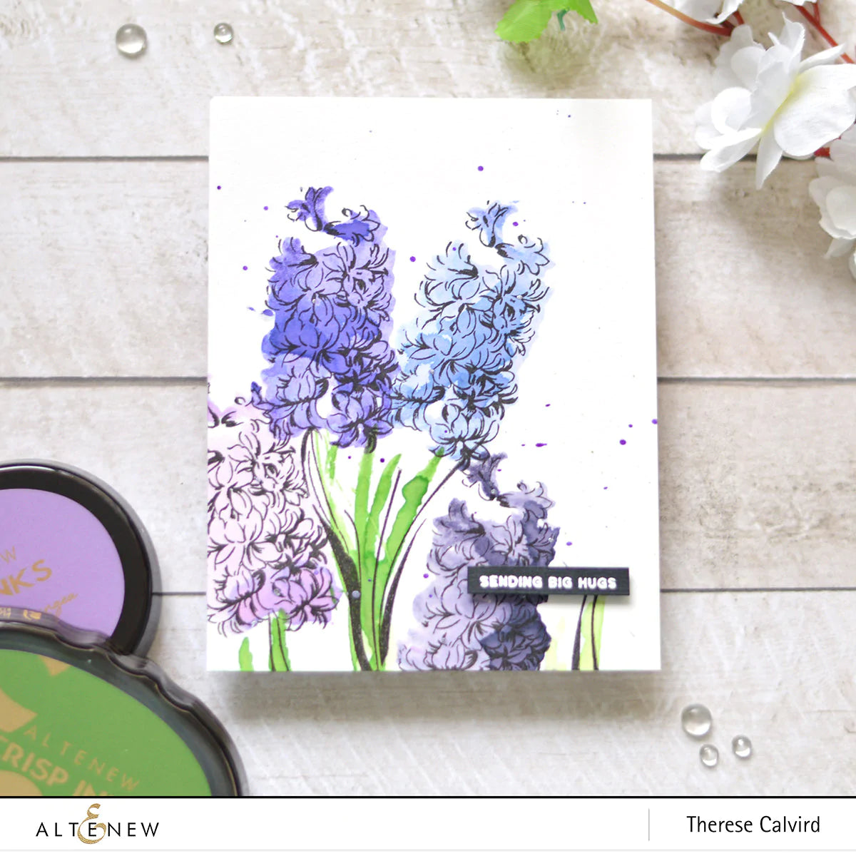 Build-A-Flower Set Build-A-Flower: Hyacinth Layering Stamp & Die Set