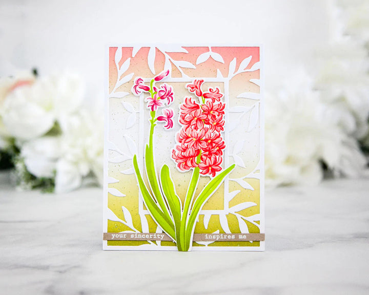 Build-A-Flower Set Build-A-Flower: Hyacinth Layering Stamp & Die Set