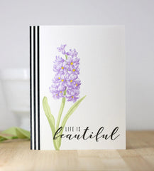 Build-A-Flower Set Build-A-Flower: Hyacinth Layering Stamp & Die Set