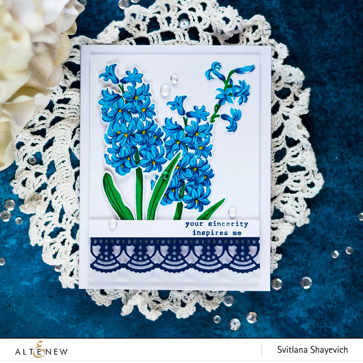 Build-A-Flower Set Build-A-Flower: Hyacinth Layering Stamp & Die Set