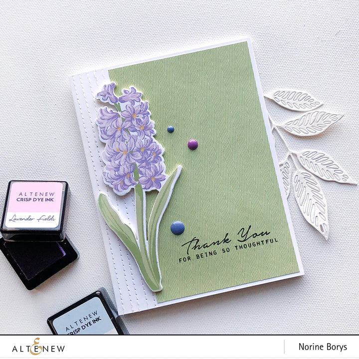 Build-A-Flower Set Build-A-Flower: Hyacinth Layering Stamp & Die Set