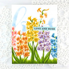 Build-A-Flower Set Build-A-Flower: Hyacinth Layering Stamp & Die Set