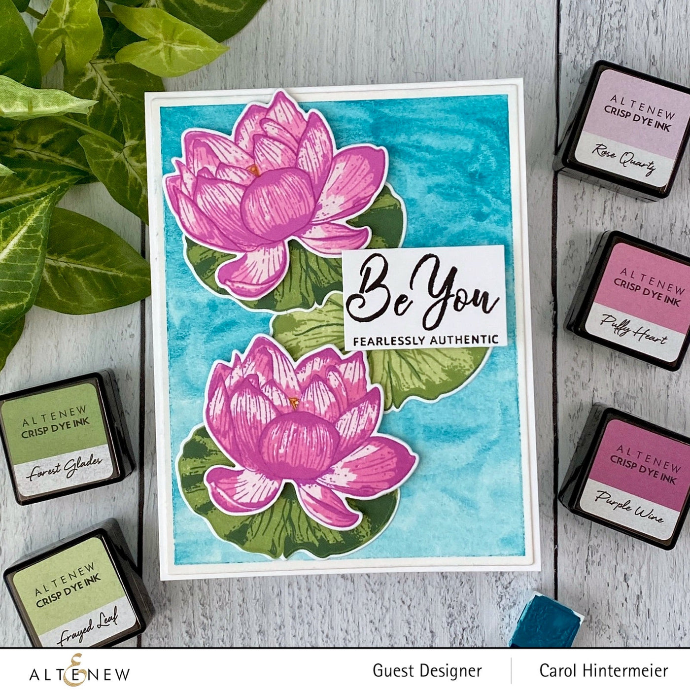 Build-A-Flower Set Build-A-Flower: Indian Lotus Layering Stamp & Die Set