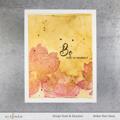 Build-A-Flower Set Build-A-Flower: Indian Lotus Layering Stamp & Die Set