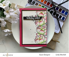 Build-A-Flower Set Build-A-Flower: Indian Lotus Layering Stamp & Die Set