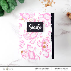 Build-A-Flower Set Build-A-Flower: Indian Lotus Layering Stamp & Die Set
