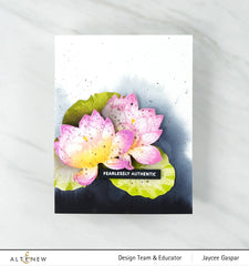 Build-A-Flower Set Build-A-Flower: Indian Lotus Layering Stamp & Die Set