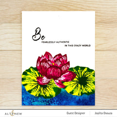 Build-A-Flower Set Build-A-Flower: Indian Lotus Layering Stamp & Die Set