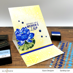 Build-A-Flower Set Build-A-Flower: Indian Lotus Layering Stamp & Die Set