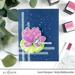 Build-A-Flower Set Build-A-Flower: Indian Lotus Layering Stamp & Die Set
