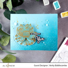 Build-A-Flower Set Build-A-Flower: Indian Lotus Layering Stamp & Die Set