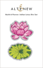 Build-A-Flower Set Build-A-Flower: Indian Lotus Layering Stamp & Die Set