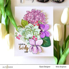 Build-A-Flower Set Build-A-Flower: Japanese Mum Layering Stamp & Die Set