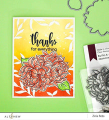 Build-A-Flower Set Build-A-Flower: Japanese Mum Layering Stamp & Die Set