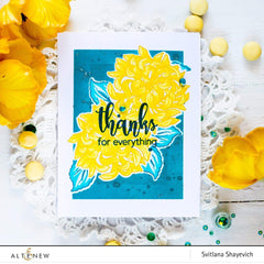 Build-A-Flower Set Build-A-Flower: Japanese Mum Layering Stamp & Die Set