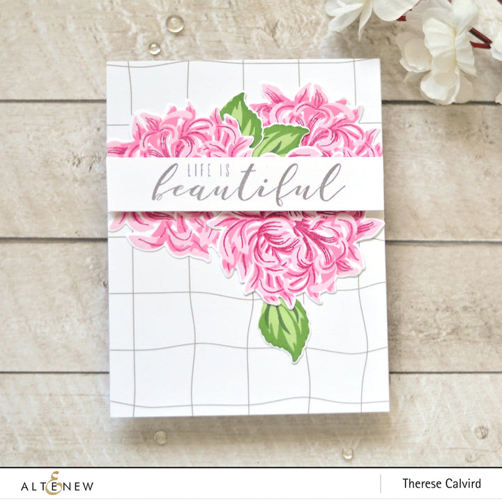 Build-A-Flower Set Build-A-Flower: Japanese Mum Layering Stamp & Die Set