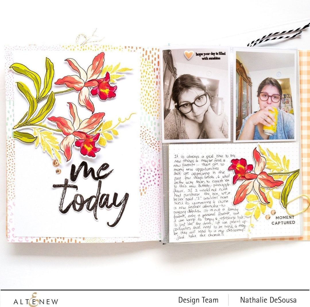 Build-A-Flower Set Build-A-Flower: Laelia Layering Stamp & Die Set