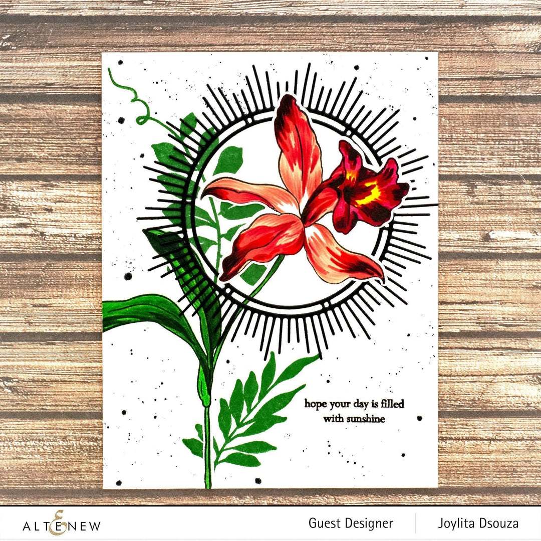 Build-A-Flower Set Build-A-Flower: Laelia Layering Stamp & Die Set