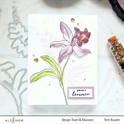 Build-A-Flower Set Build-A-Flower: Laelia Layering Stamp & Die Set