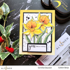 Build-A-Flower Set Build-A-Flower: Narcissus Layering Stamp & Die Set