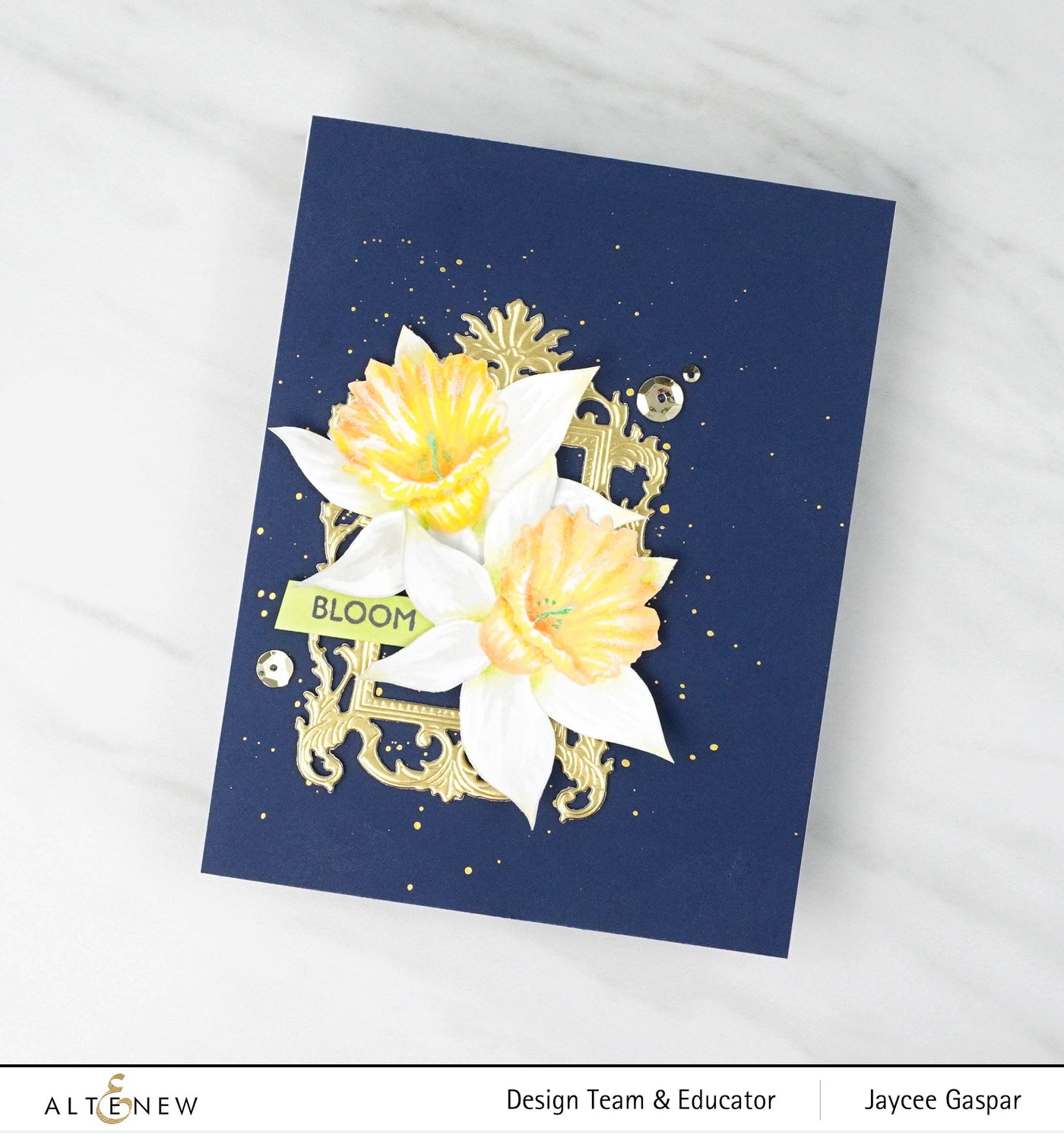 Build-A-Flower Set Build-A-Flower: Narcissus Layering Stamp & Die Set