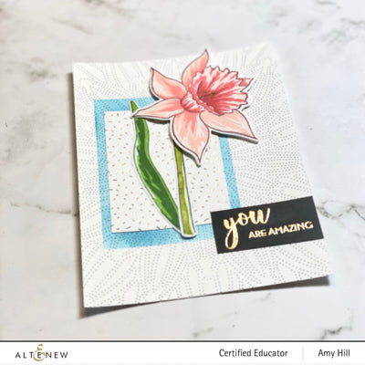 Build-A-Flower Set Build-A-Flower: Narcissus Layering Stamp & Die Set