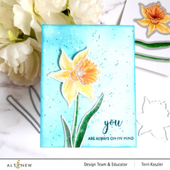 Build-A-Flower Set Build-A-Flower: Narcissus Layering Stamp & Die Set