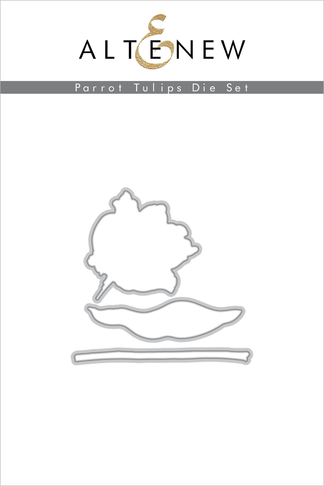 Build-A-Flower Set Build-A-Flower: Parrot Tulips Layering Stamp & Die Set