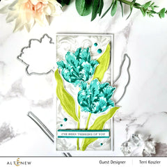 Build-A-Flower Set Build-A-Flower: Parrot Tulips Layering Stamp & Die Set