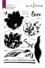 Build-A-Flower Set Build-A-Flower: Parrot Tulips Layering Stamp & Die Set