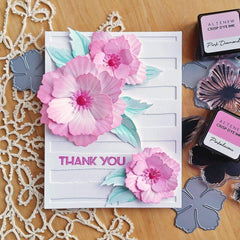 Build-A-Flower Set Build-A-Flower: Peony Blossom Layering Stamp & Die Set